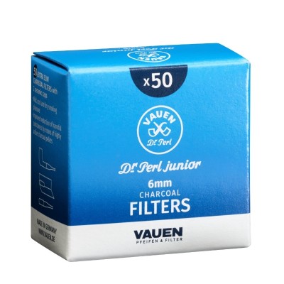 Φίλτρα Ενεργού Άνθρακα Vauen 6mm 50 Τεμ.